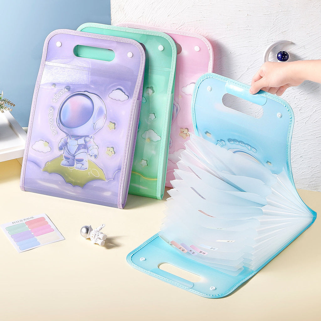 File Folder with Button Lock and Handle Certificates Holder MIX Desing