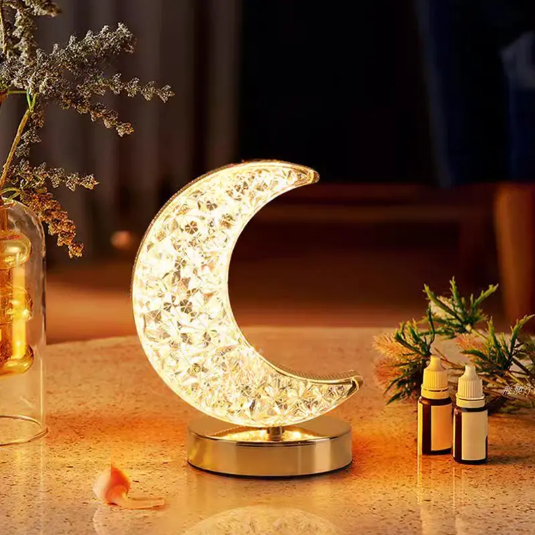 3D LED Moon Table Lamp