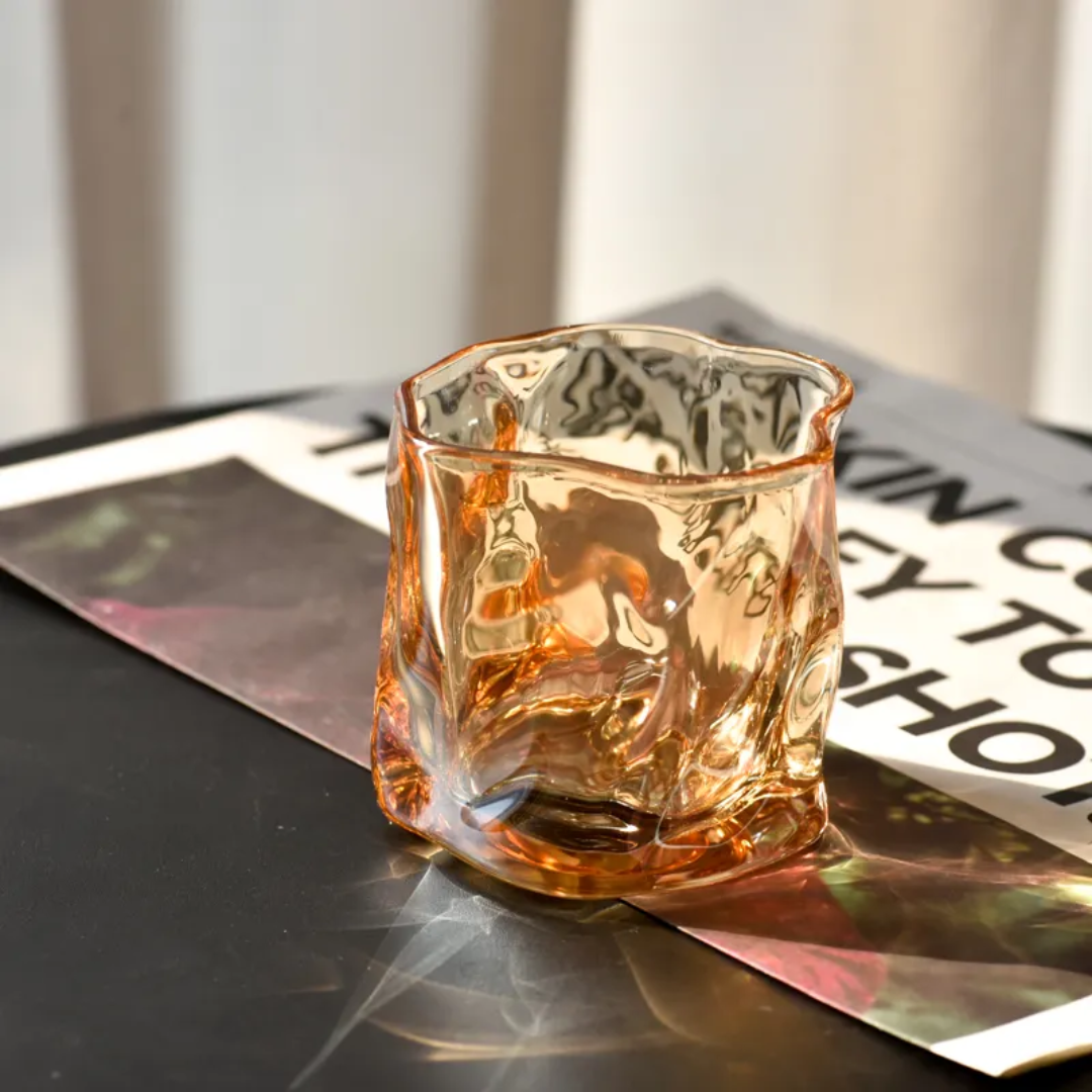 Gold Juice Glass Set Of 6 (200ML)