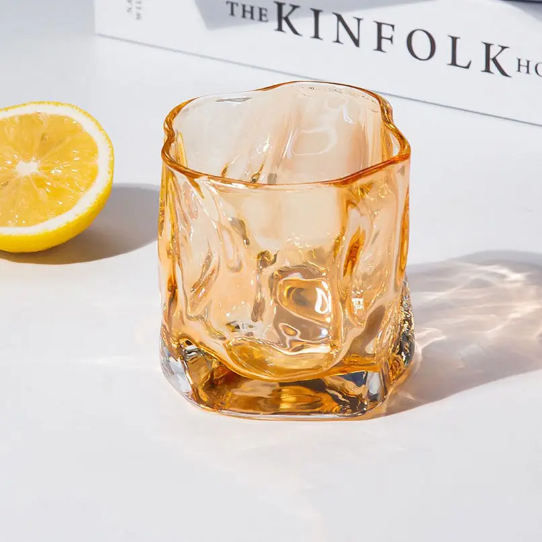 Gold Juice Glass Set Of 6 (200ML)