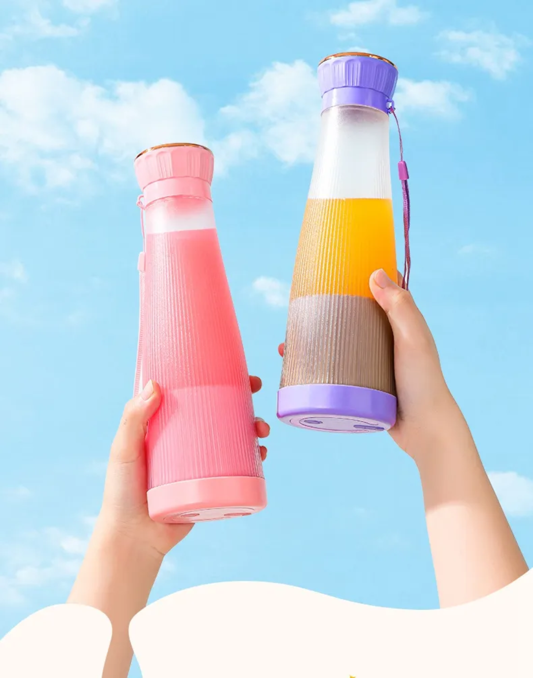 Portable Mini Juicer Bottle Blender