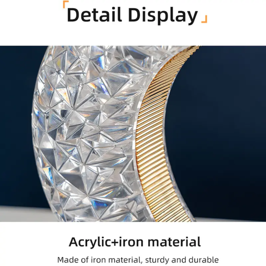 3D LED Moon Table Lamp