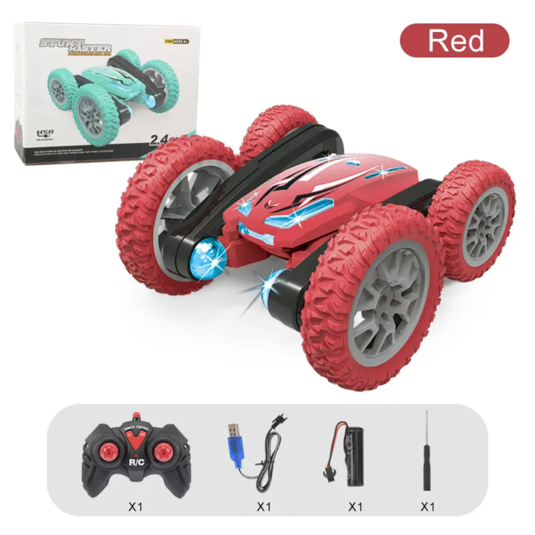 Rotating LED RC Stunt Car