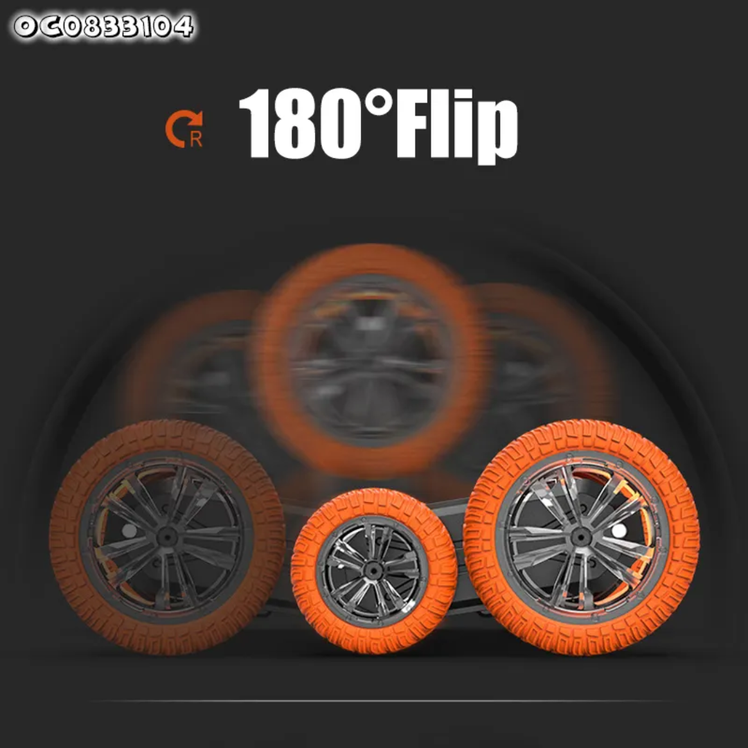 Rotating LED RC Stunt Car
